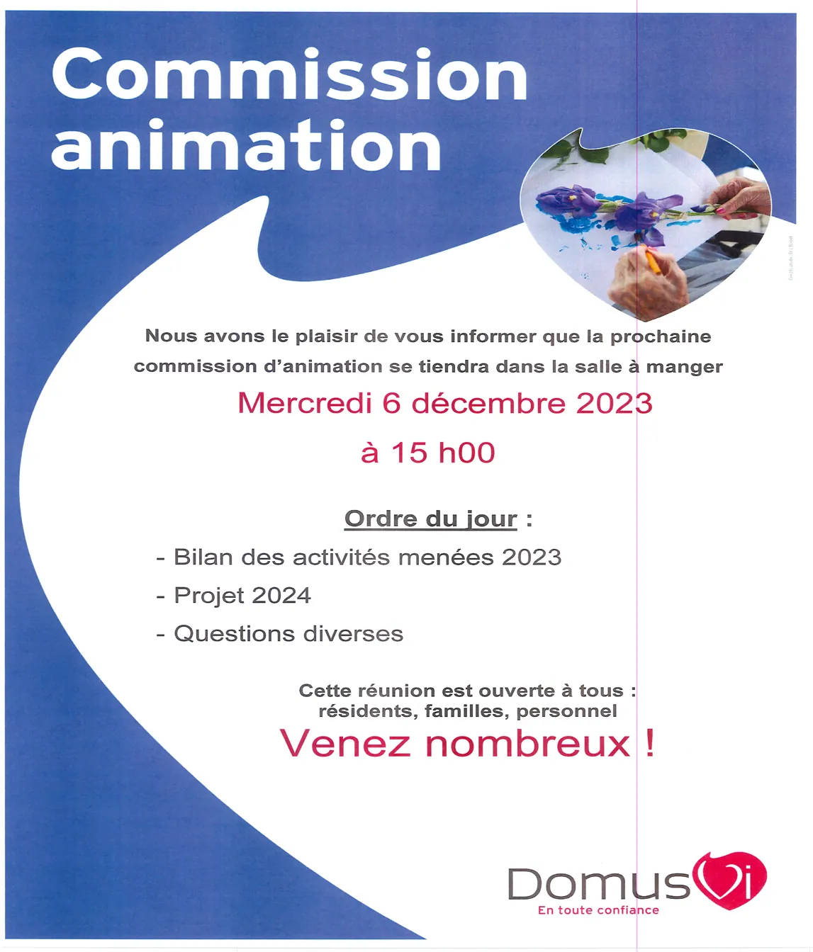 Commission animation